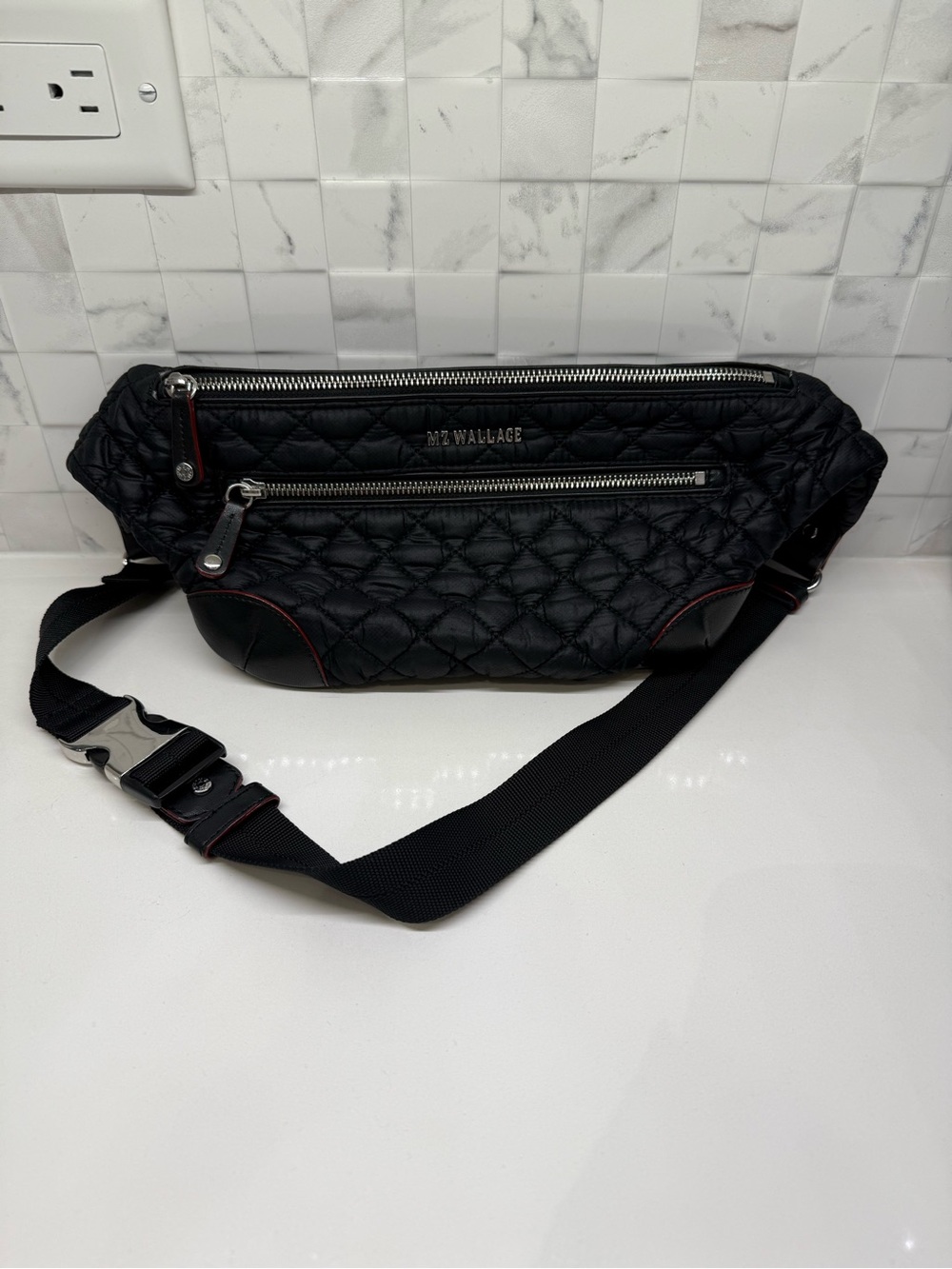 MZ Wallace Quilted Transit Sling Bag